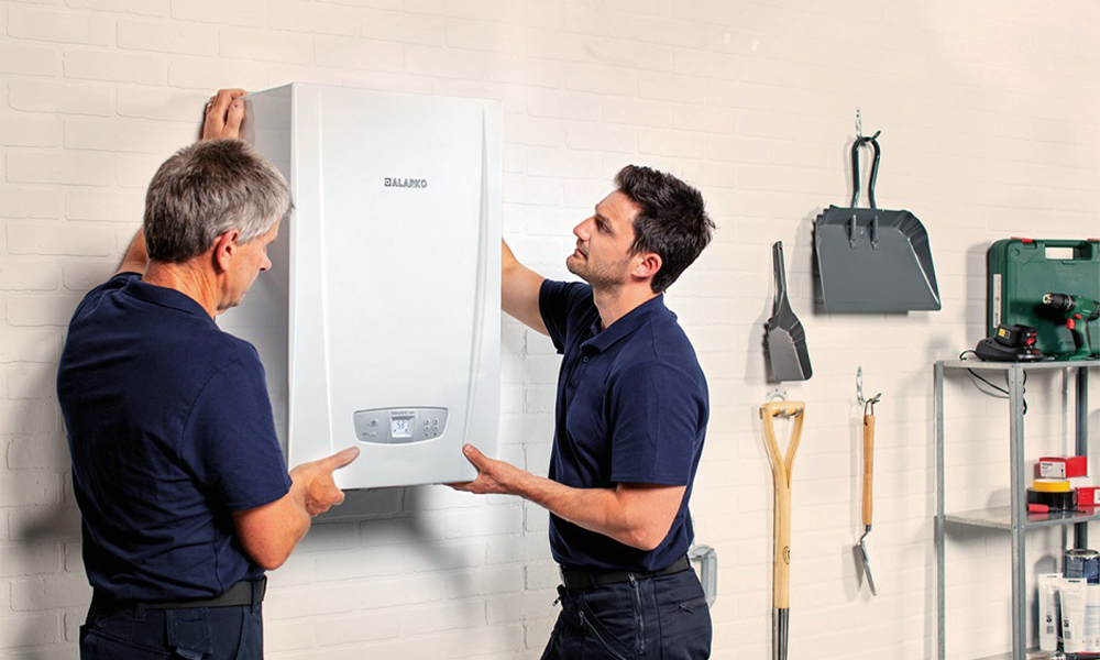 Gaziemir'de kombi montajı için güvenilir firmaları ve montaj sürecini anlatan detaylı rehber görseli